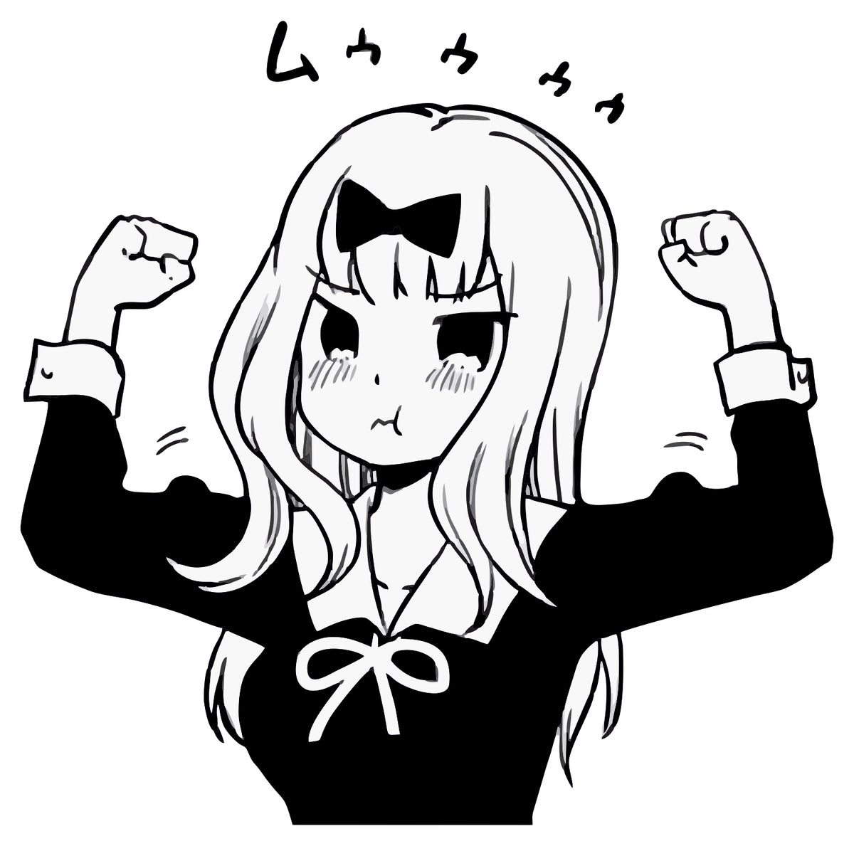 Muscular Anya Sticker