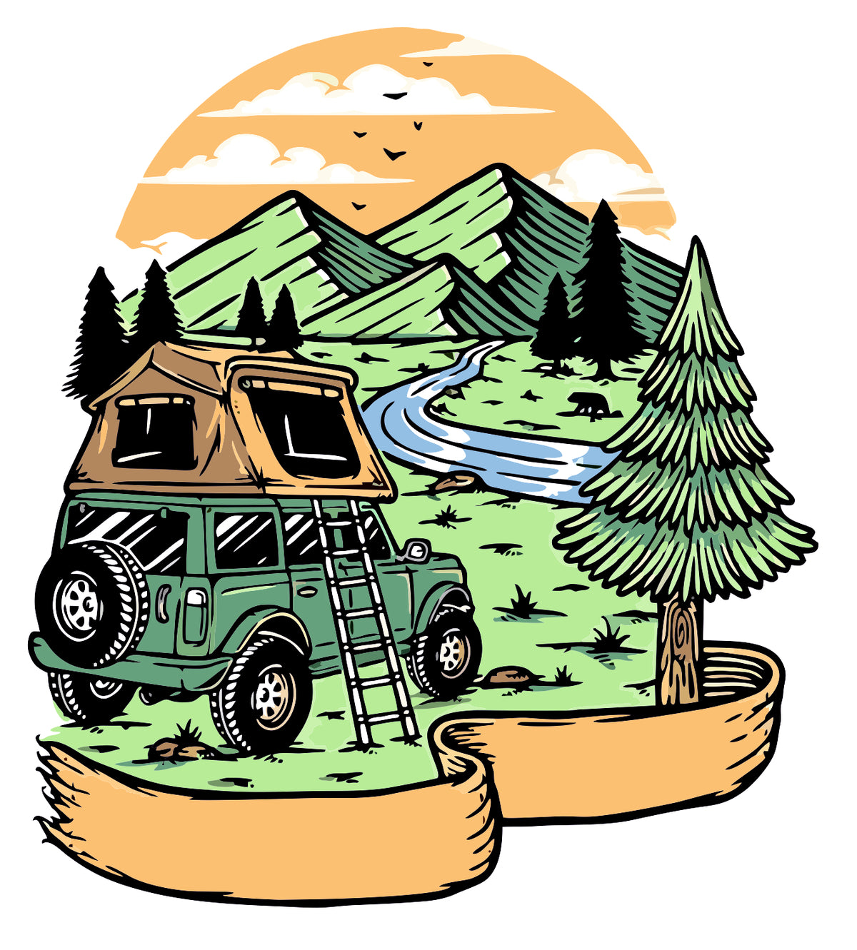 CAMP FOR PEACE STICKER