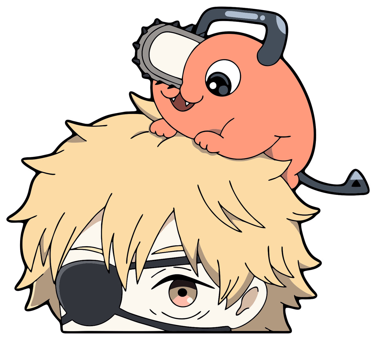 Chainsaw Man Chibi Sticker