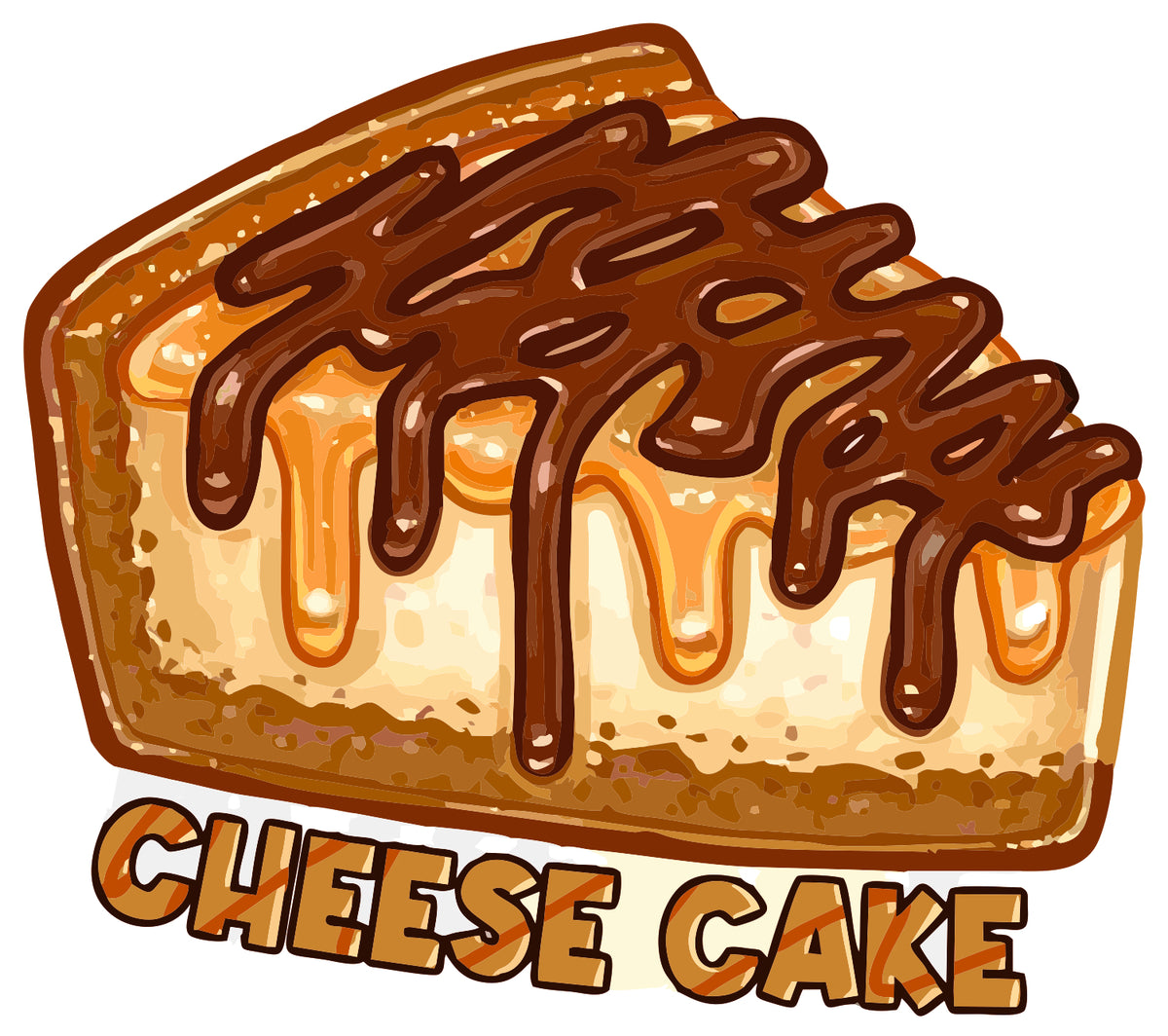 cheese cake sticker