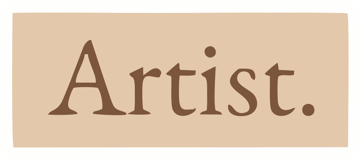 ARTIST STICKER