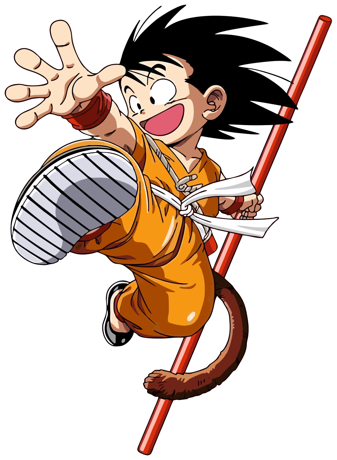 Kid Goku Sticker