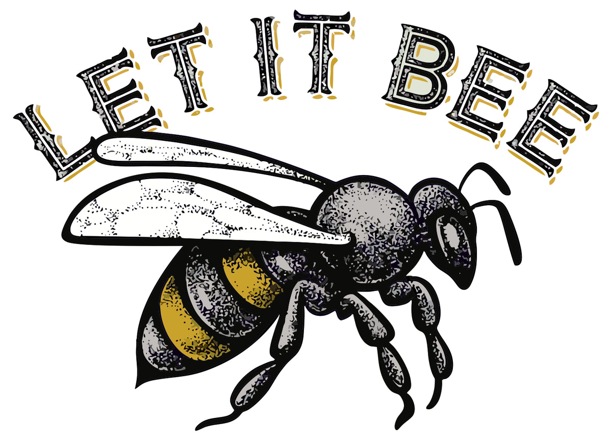 Let It Bee Sticker