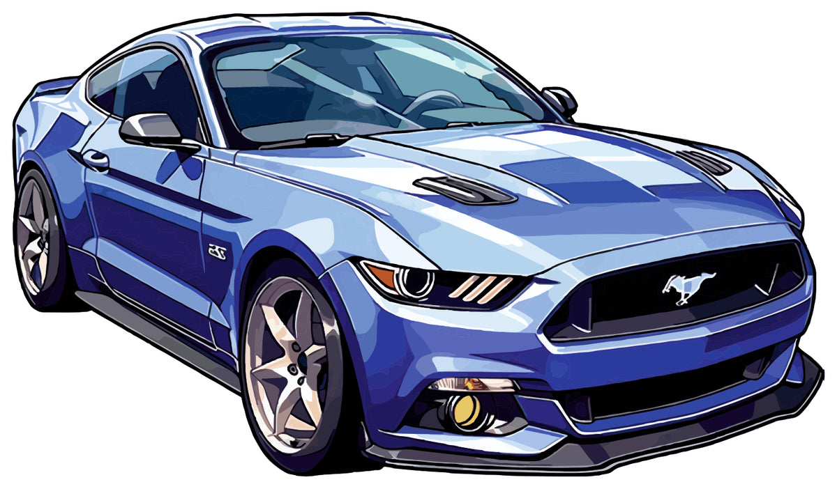Mustang Sticker