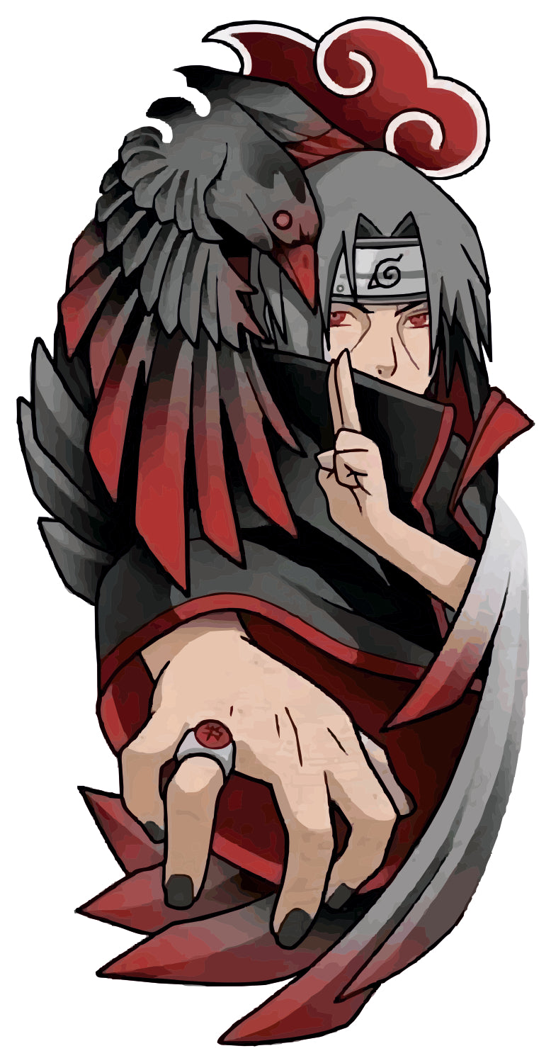 Itachi Uchiha Sharingan Sticker