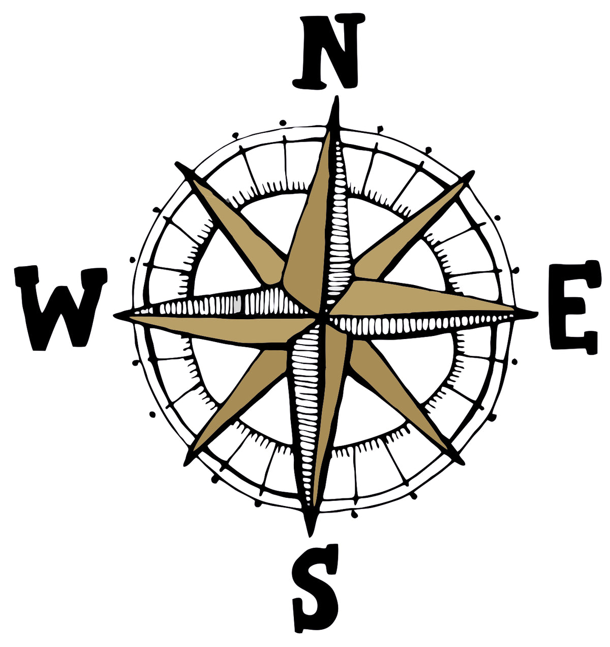 Compass V2 Sticker