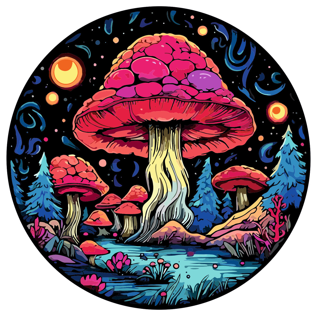 MASHROOM STICKER