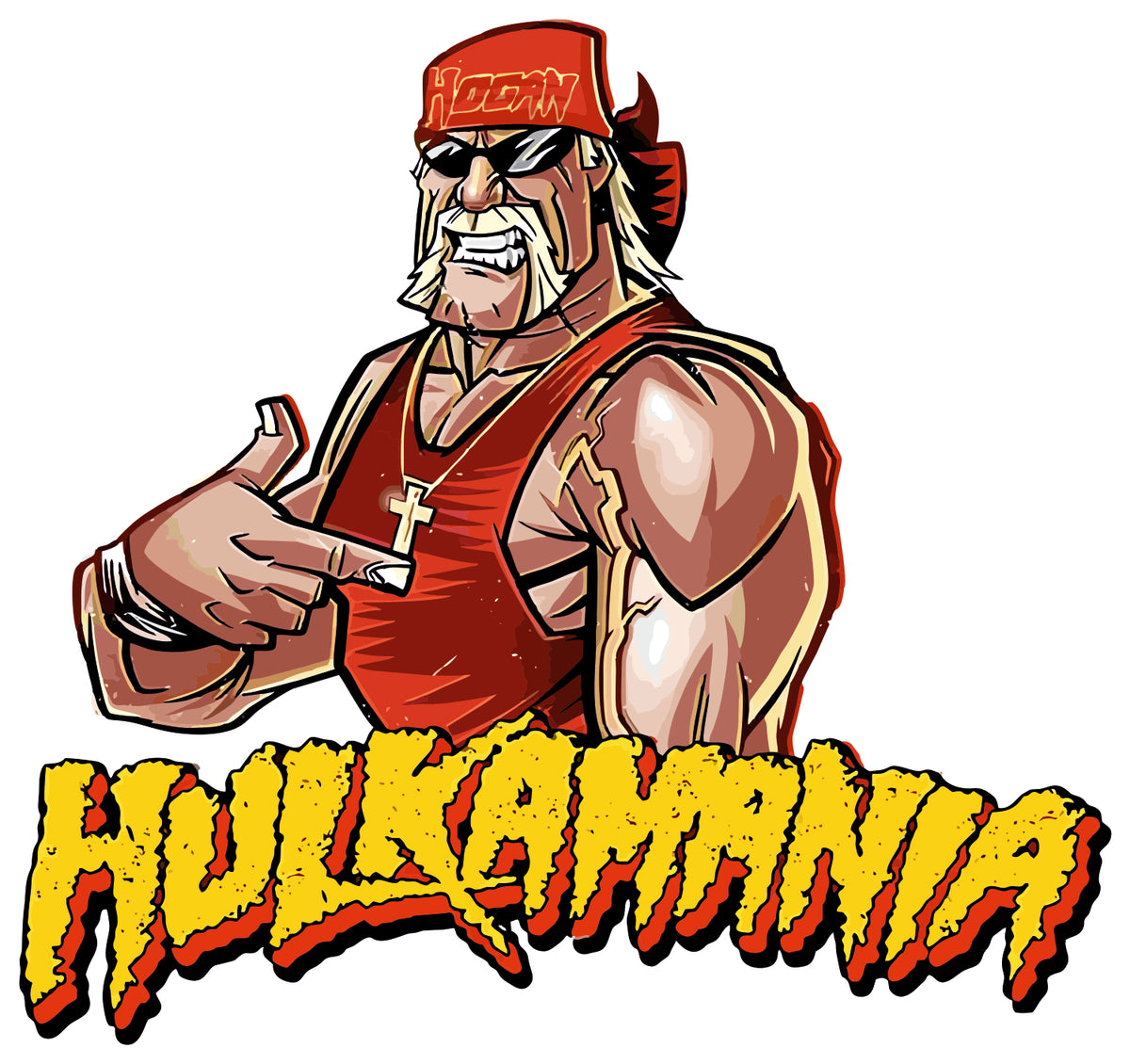 Hulkmainia Sticker