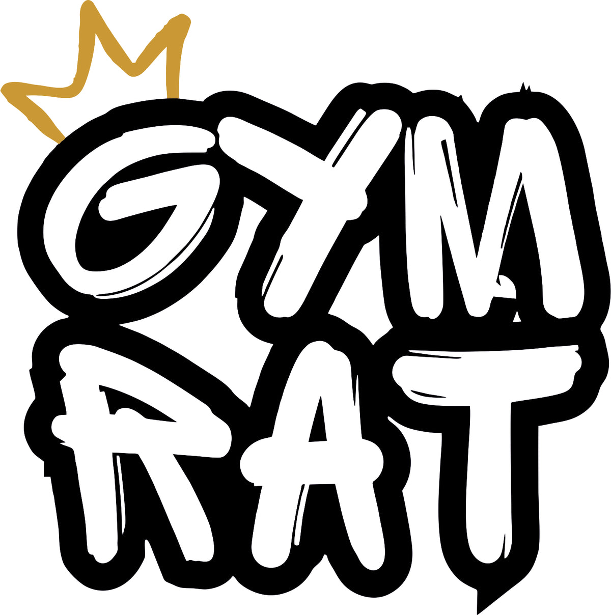 GYM RAT STICKER