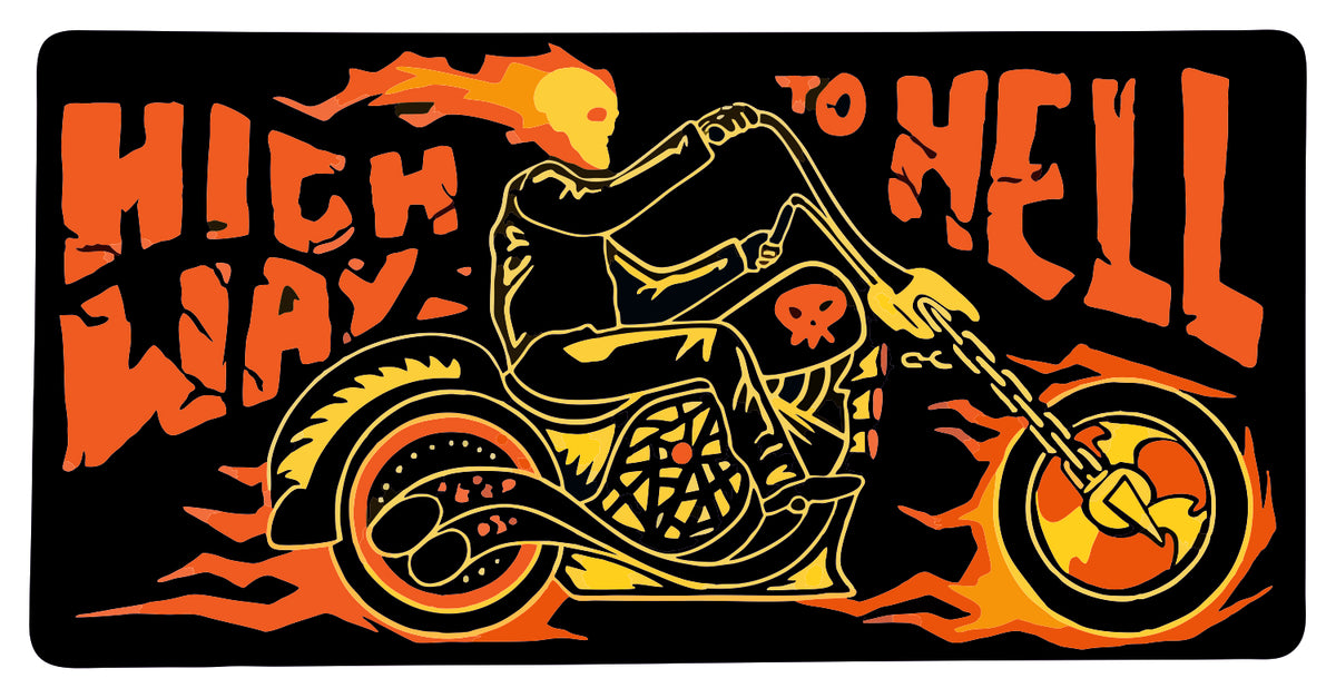 Highway To Hell Sticker