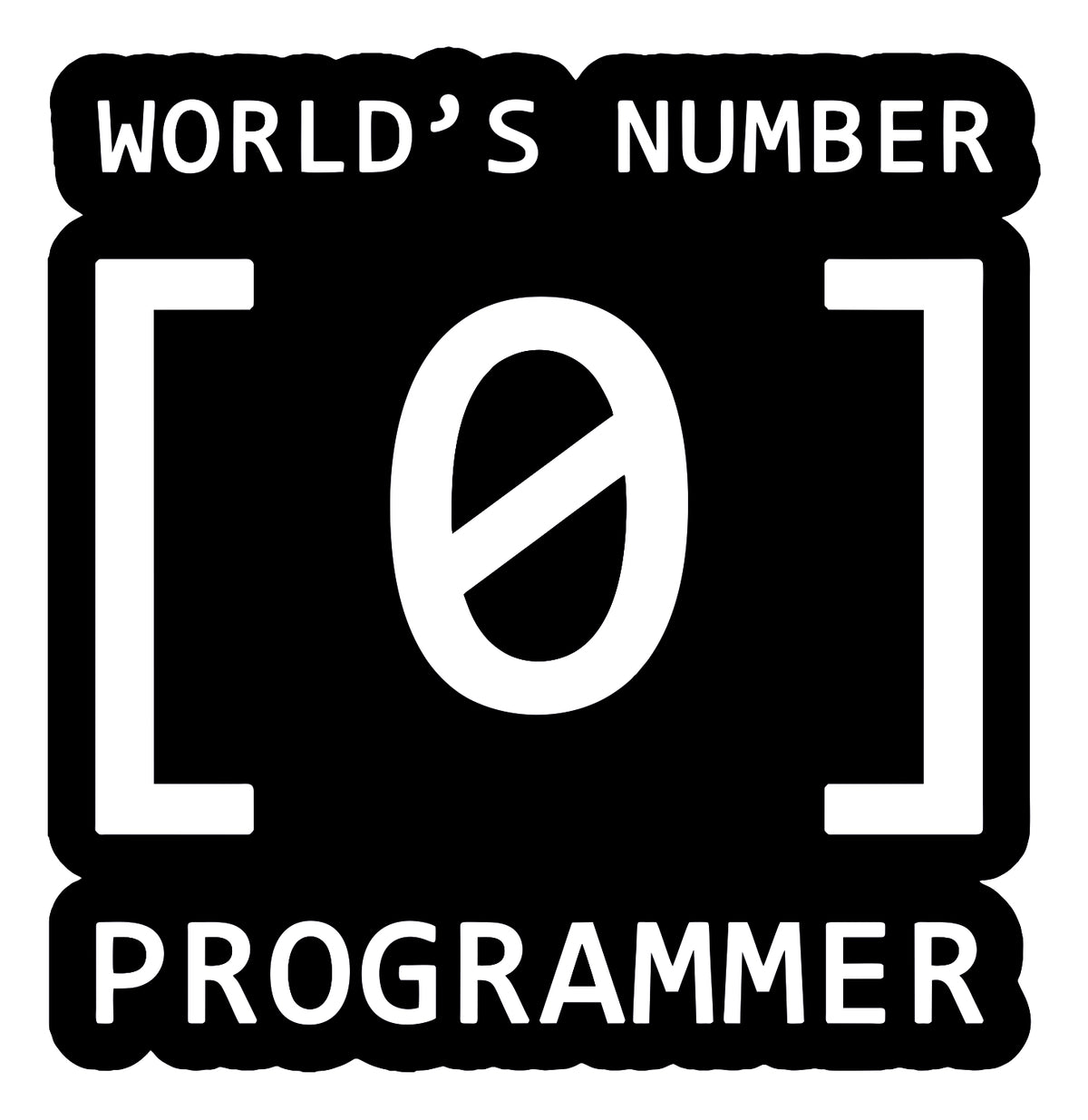 WORLD #1 PROGRAMMER STICKER