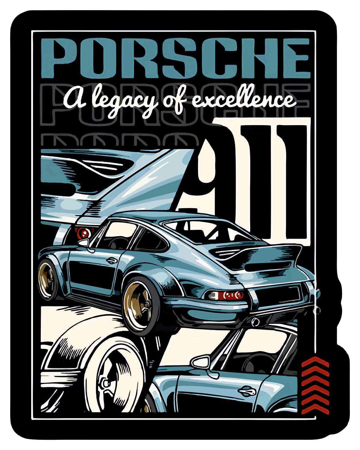 Legacy Of Excellence Sticker