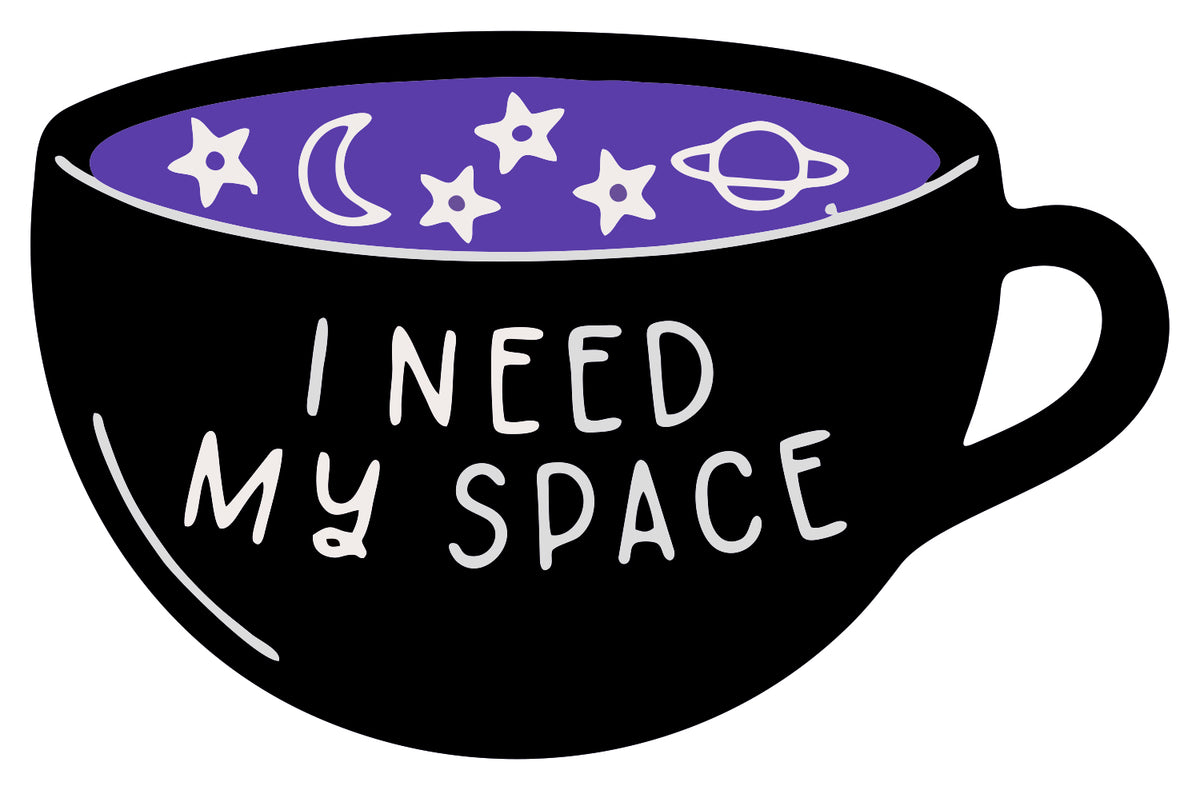 I Need My Space Sticker