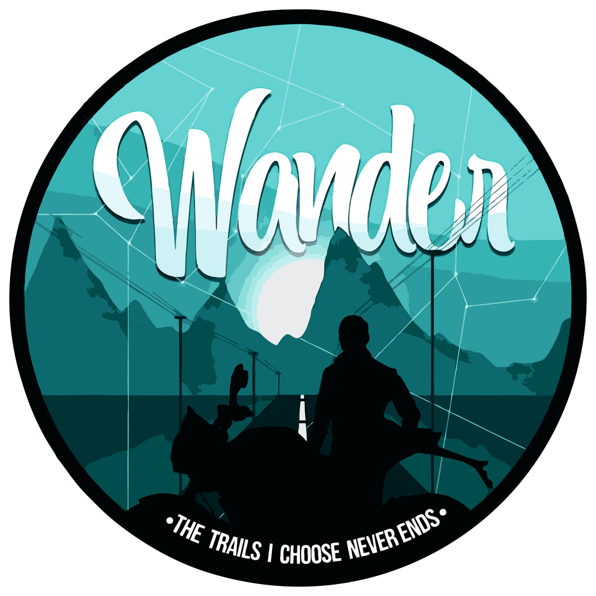 WANDER STICKER