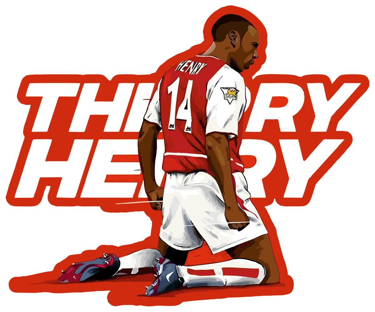 THIERRY HENRY STICKER