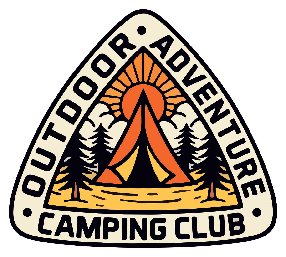 Outdoor Adventure Sticker