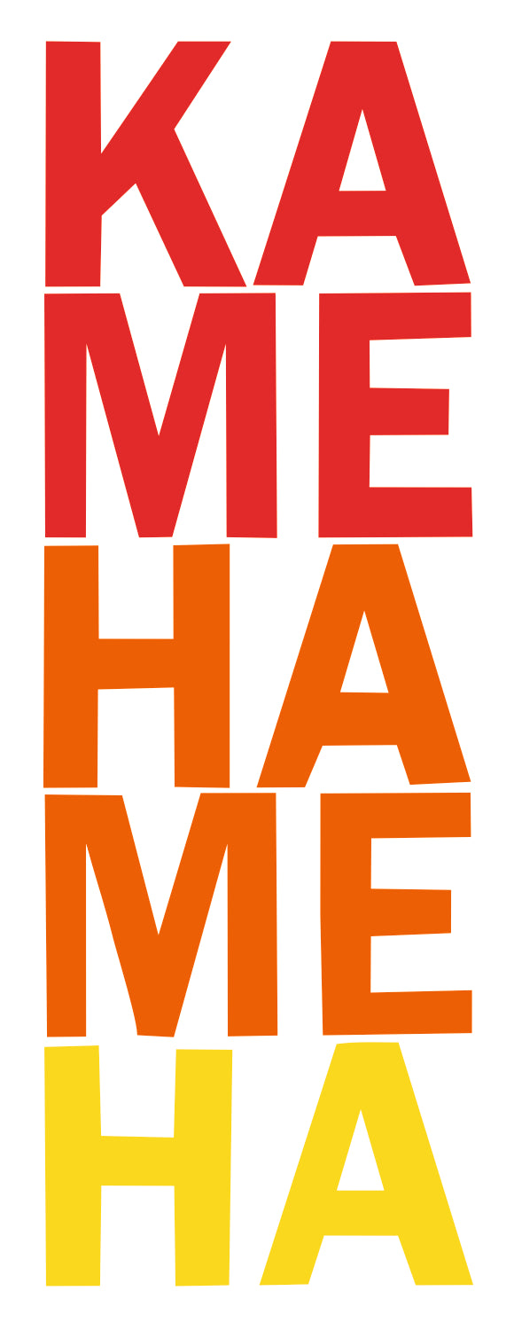 Ka-Me-Ha-Me-Ha Sticker