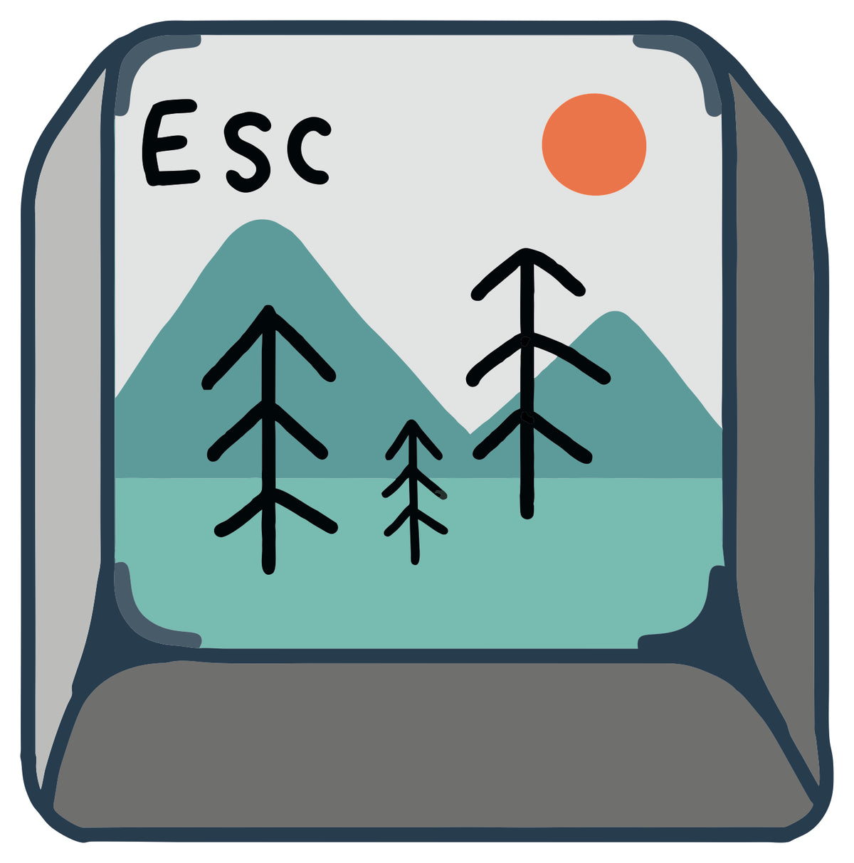 ESCAPE 1.0 STICKER
