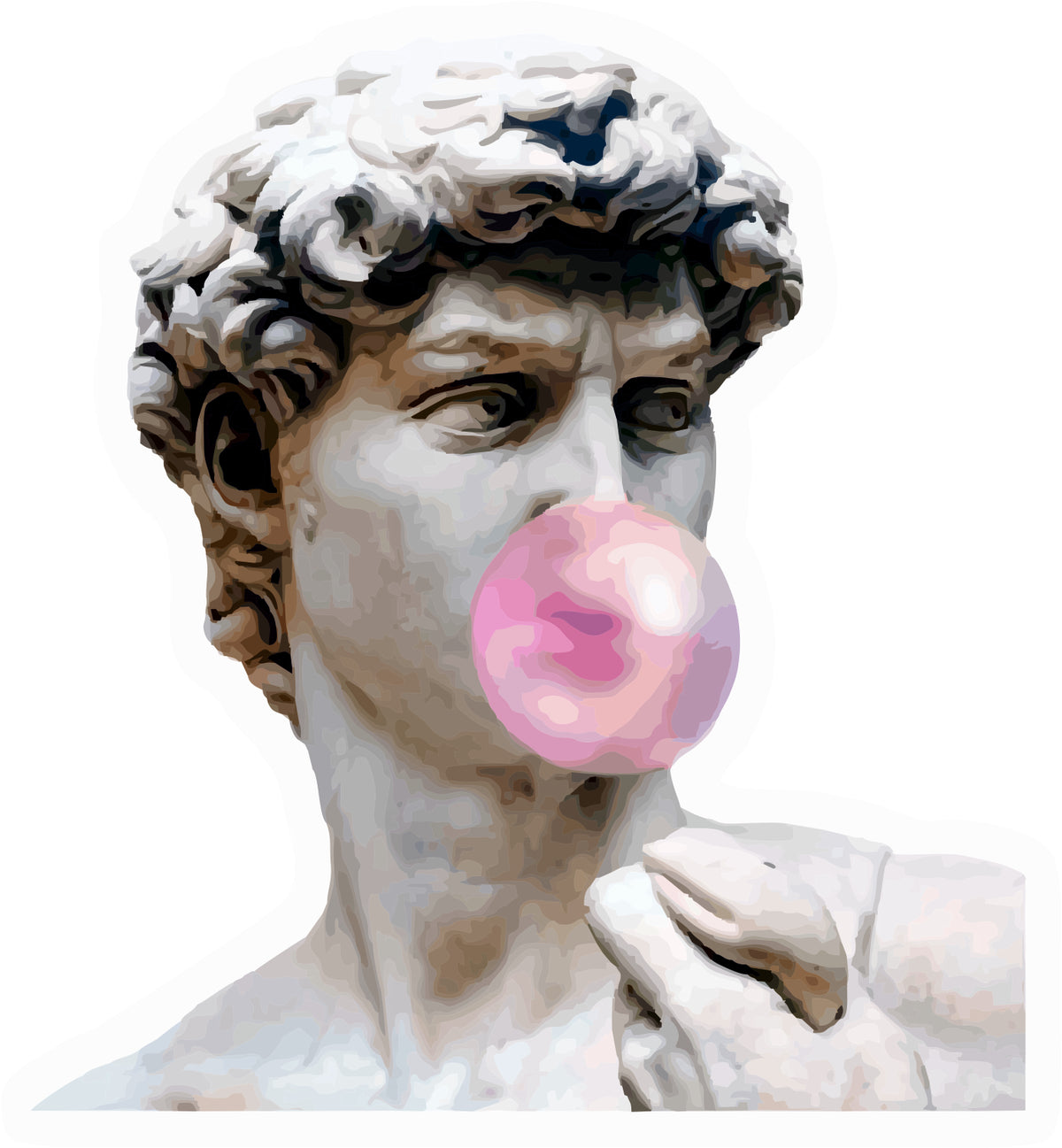 Greek God Sticker