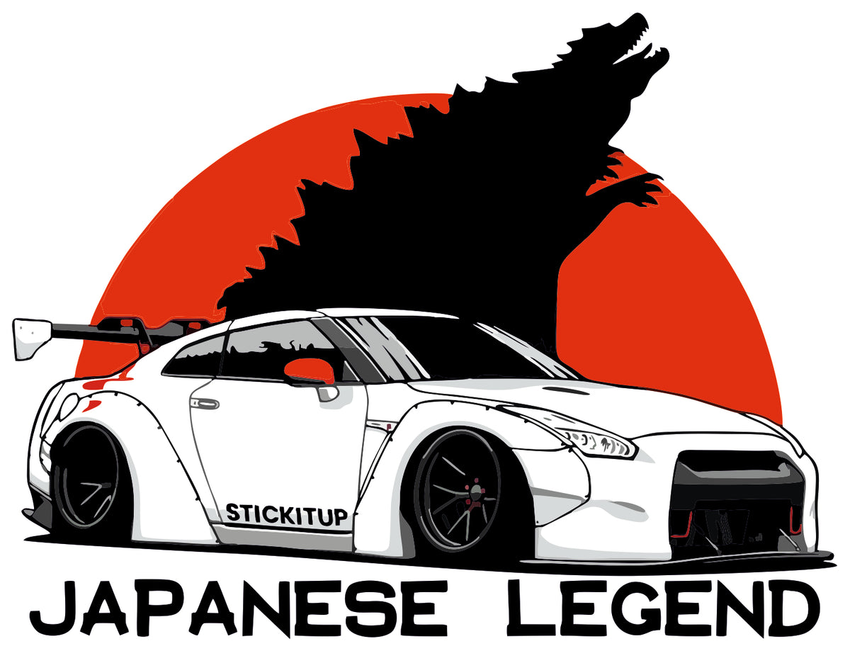 Skyline Japanese Legend Sticker