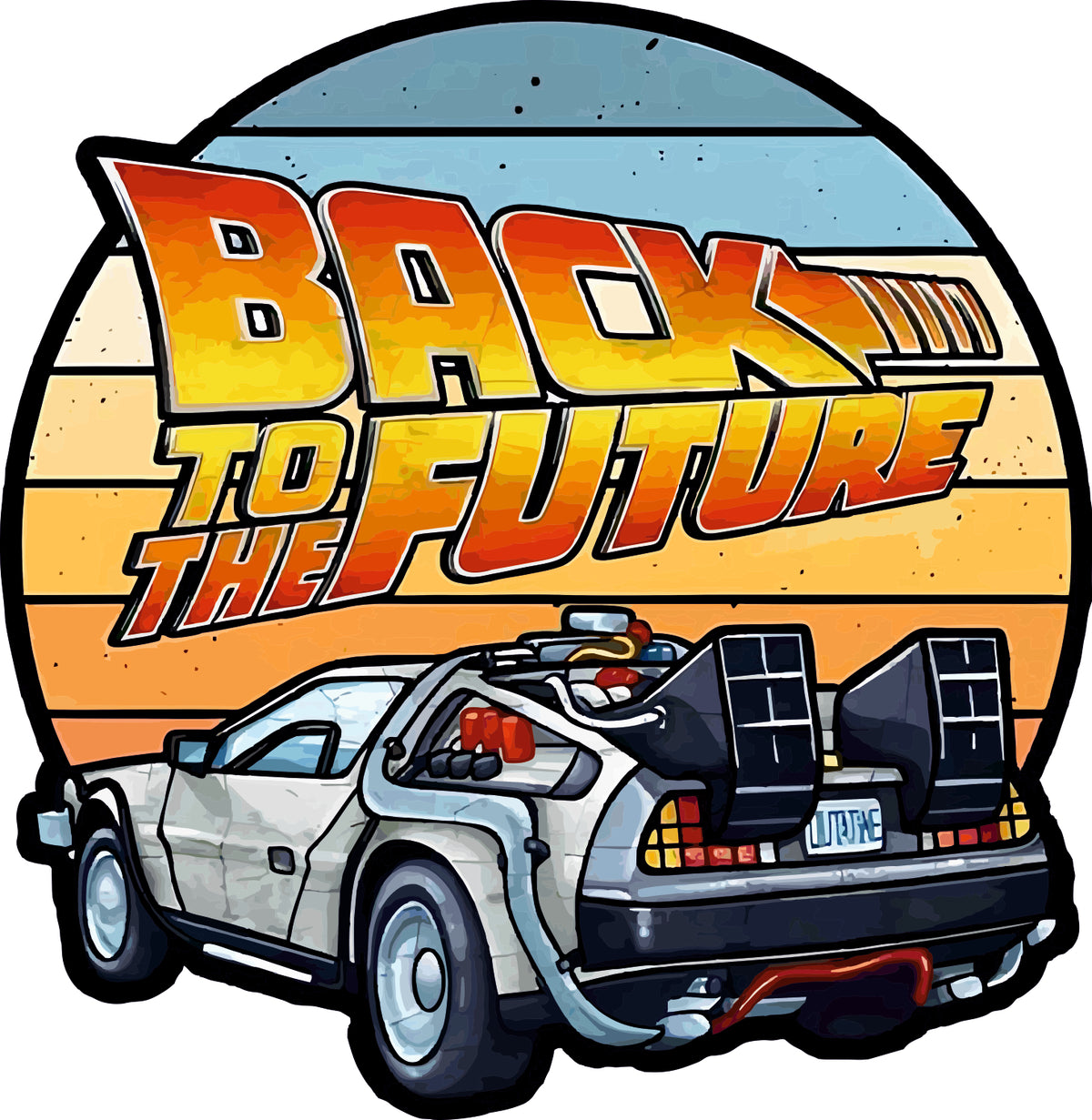 Back To The Future Sticker