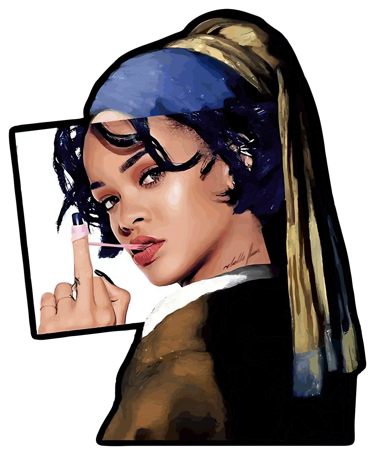 Bad Gal Ri Sticker