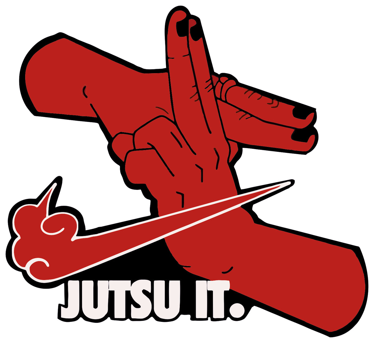 Jutsu It Sticker