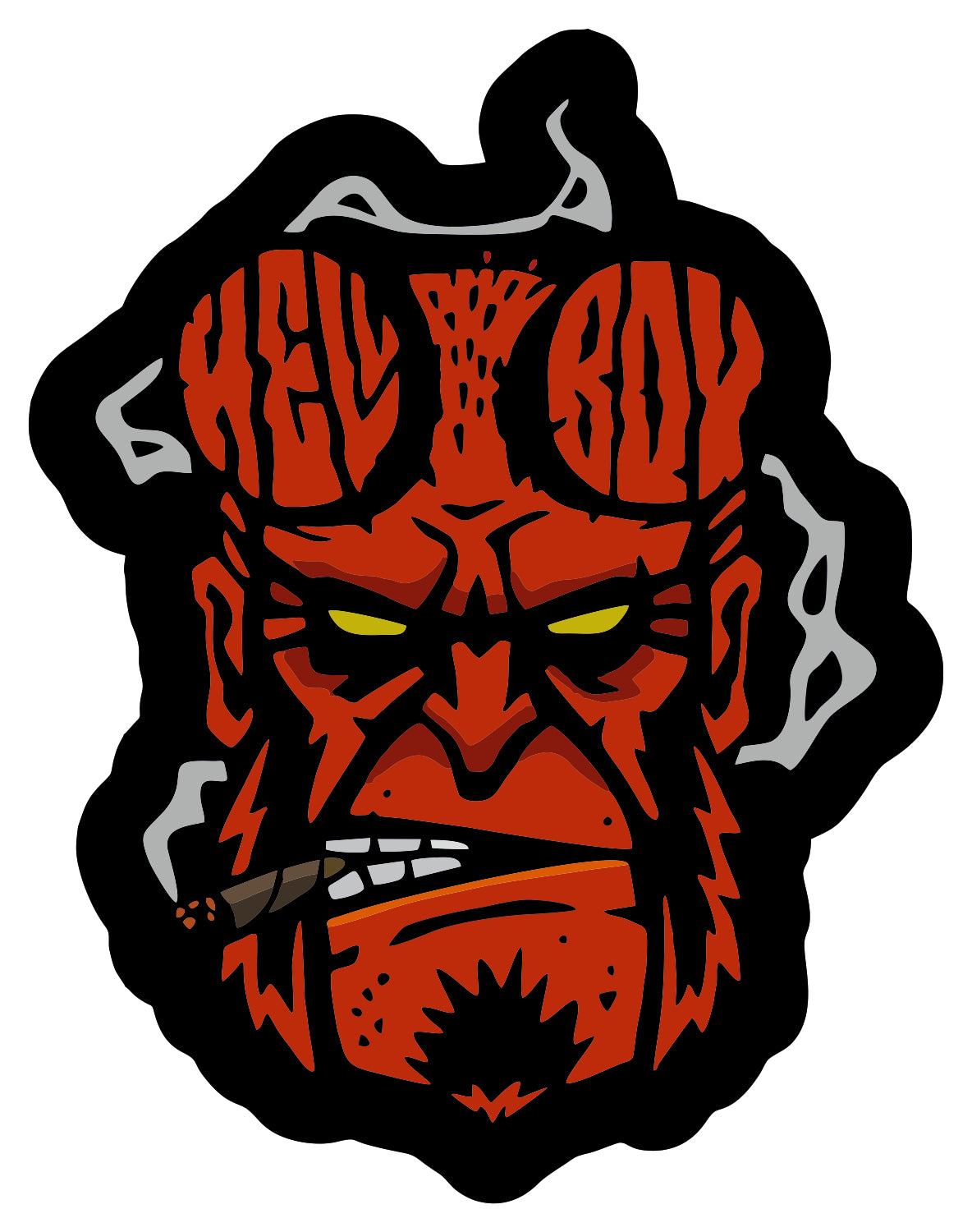 Hell Boy Sticker