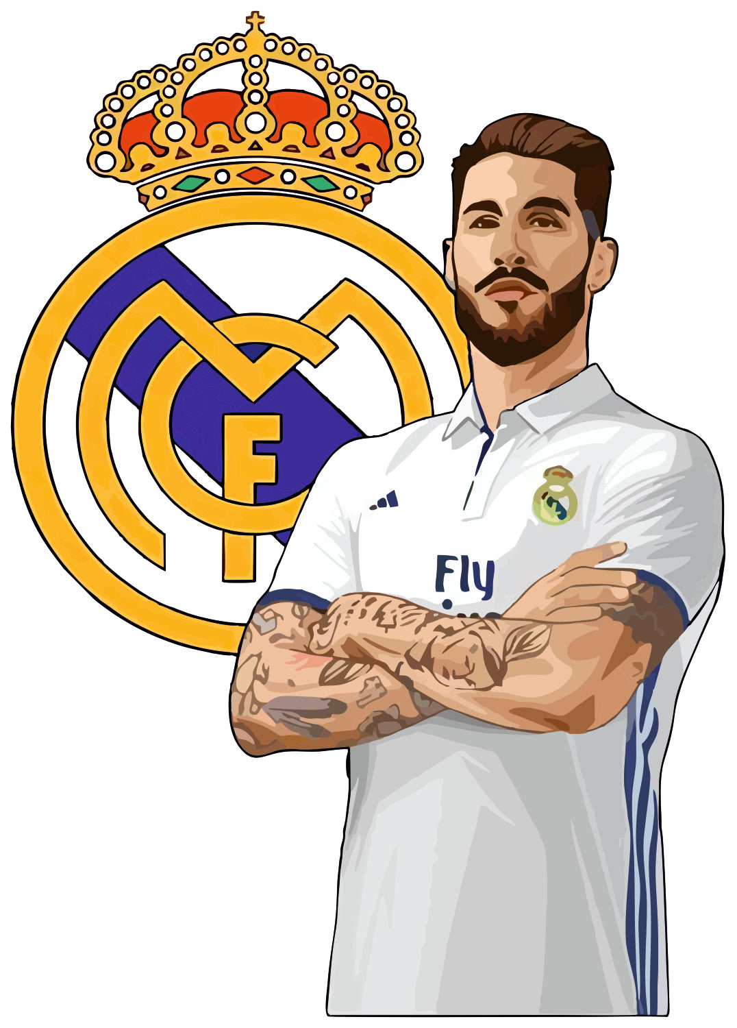 Sergio Ramos 2 Sticker