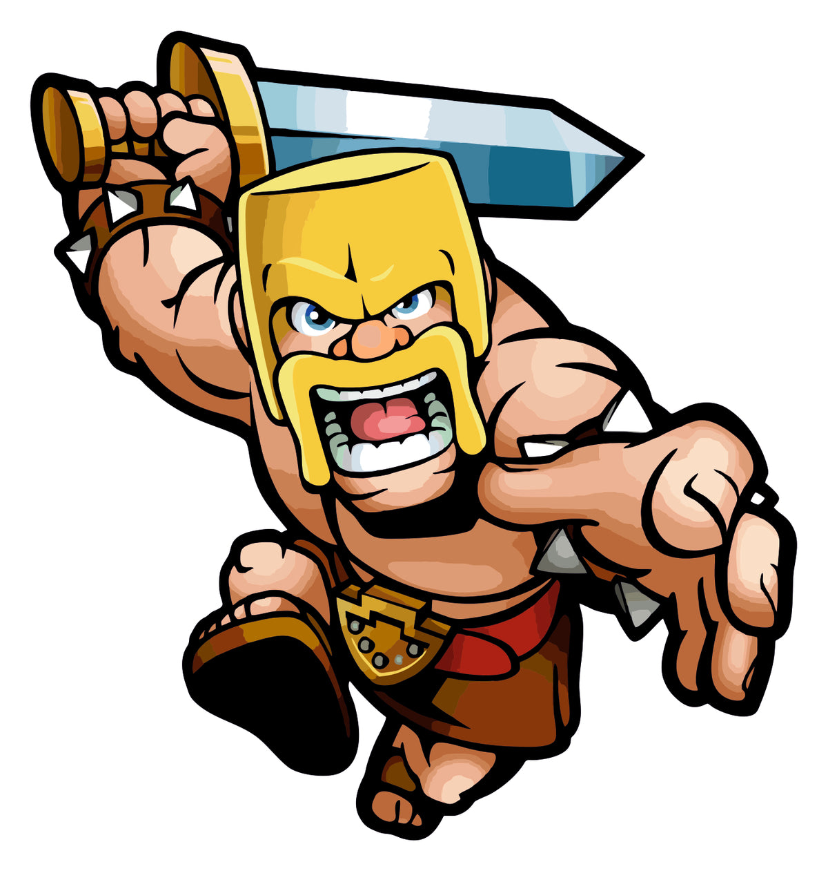 Barbarian Sticker