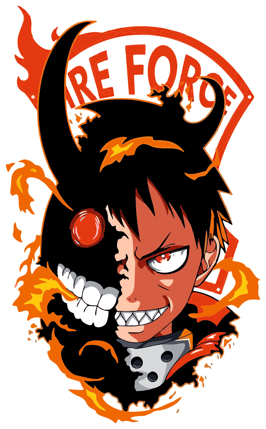 Shunra Fire Force Sticker
