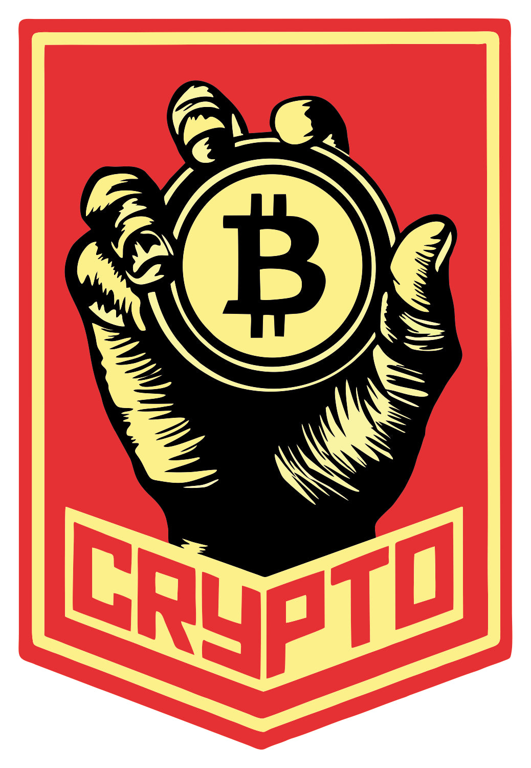 Power Of Crypto Sticker