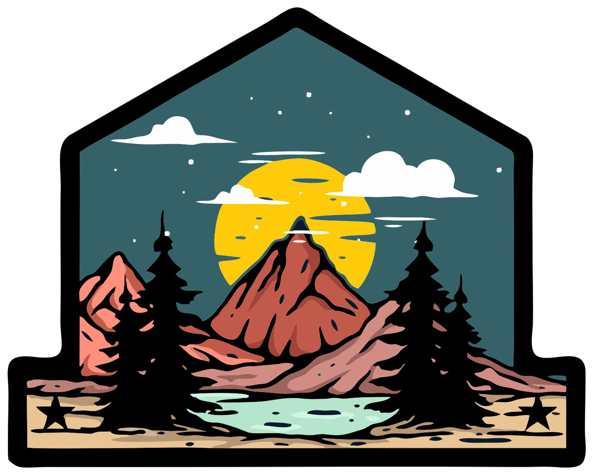 A NIGHTOUT STICKER