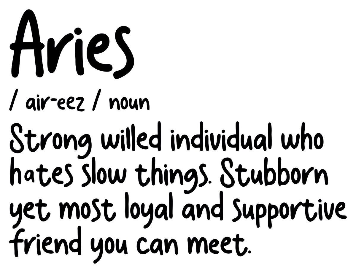 Aries Sticker