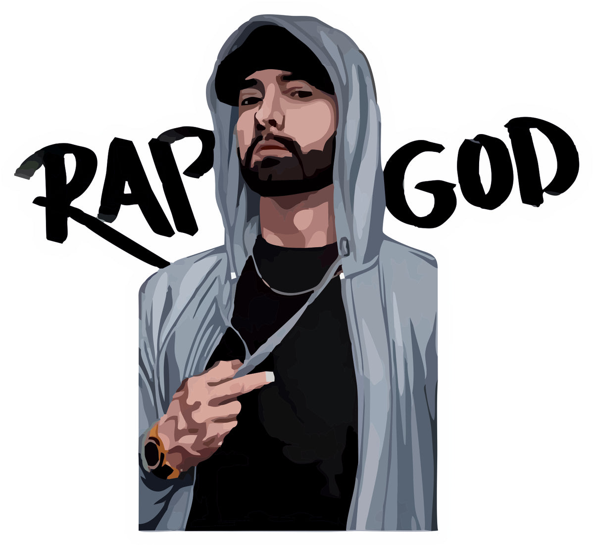 Rap God Sticker