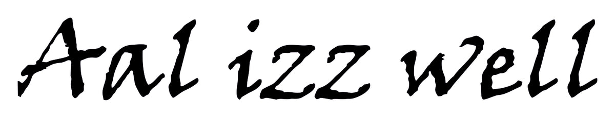 Aal Izz Well Sticker
