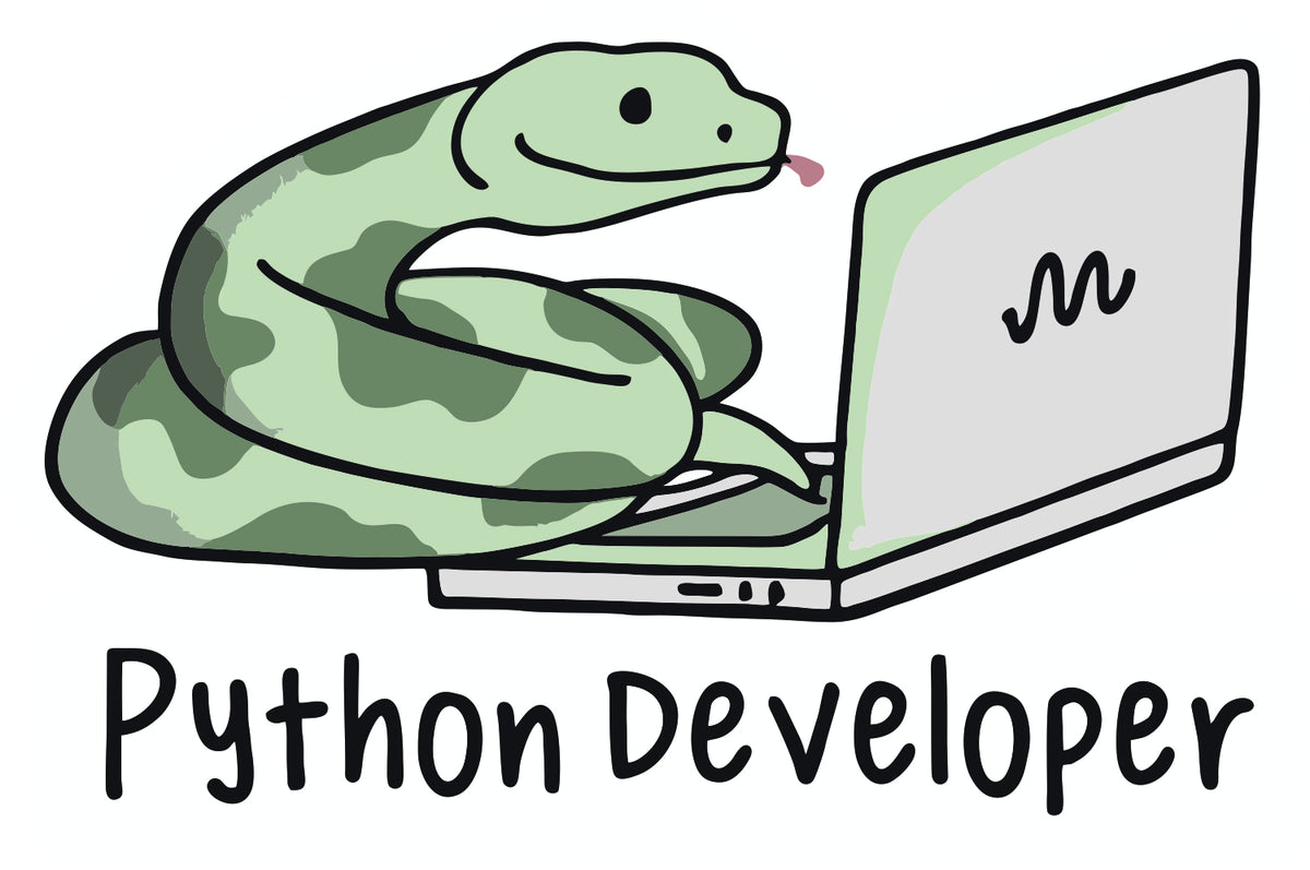 PYTHON DEVELOPER STICKER