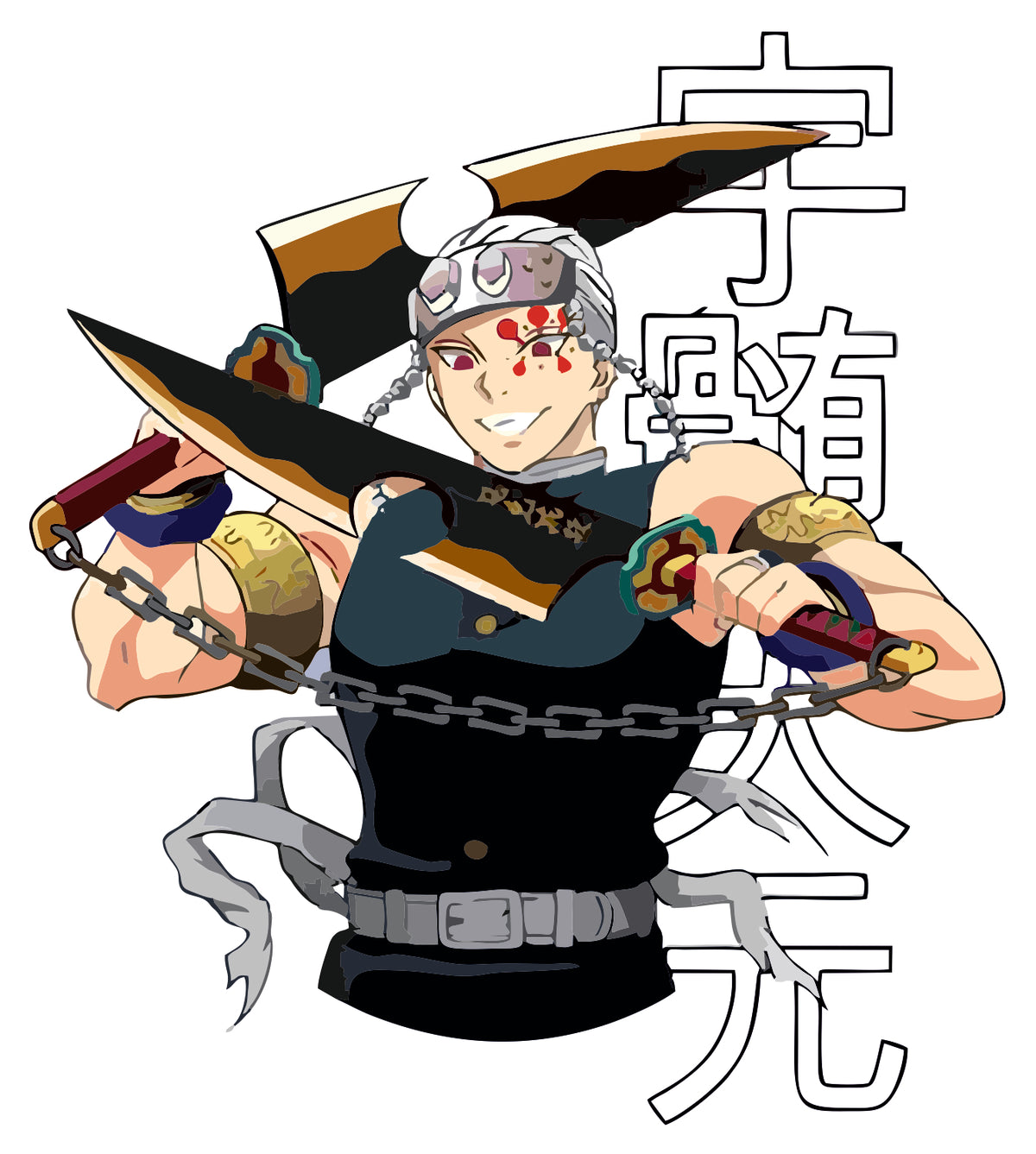Tengen Uzi Sticker