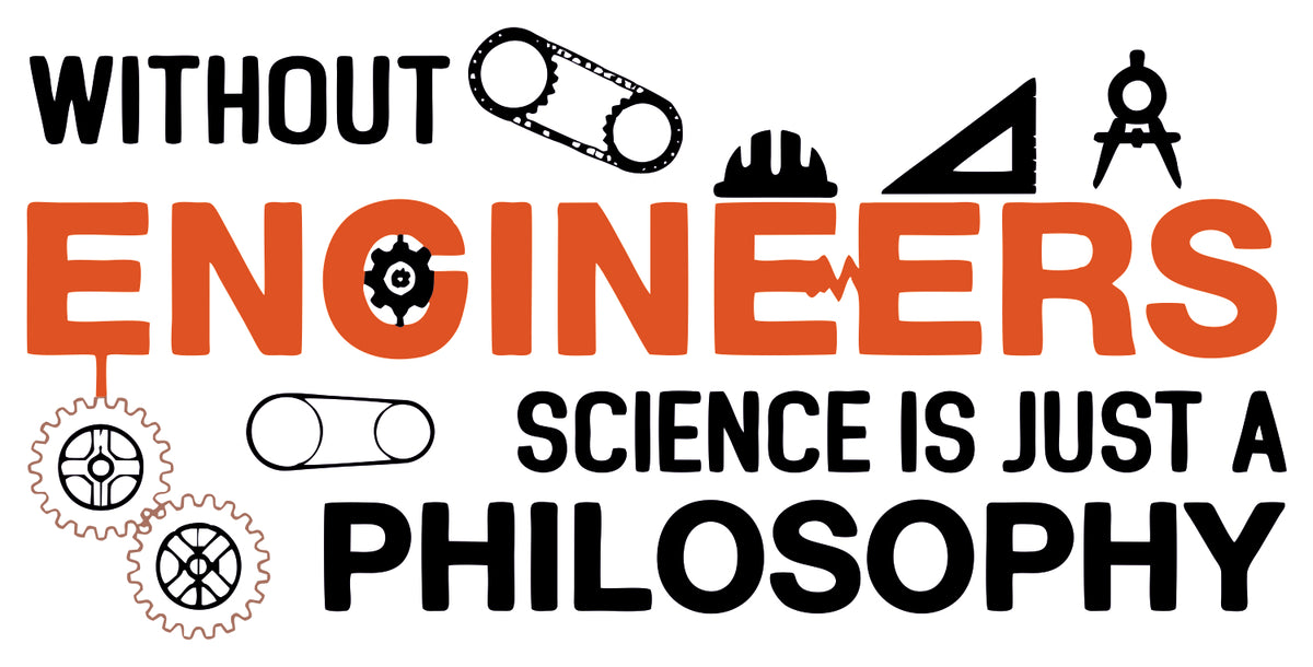 Without Engineer Sticker