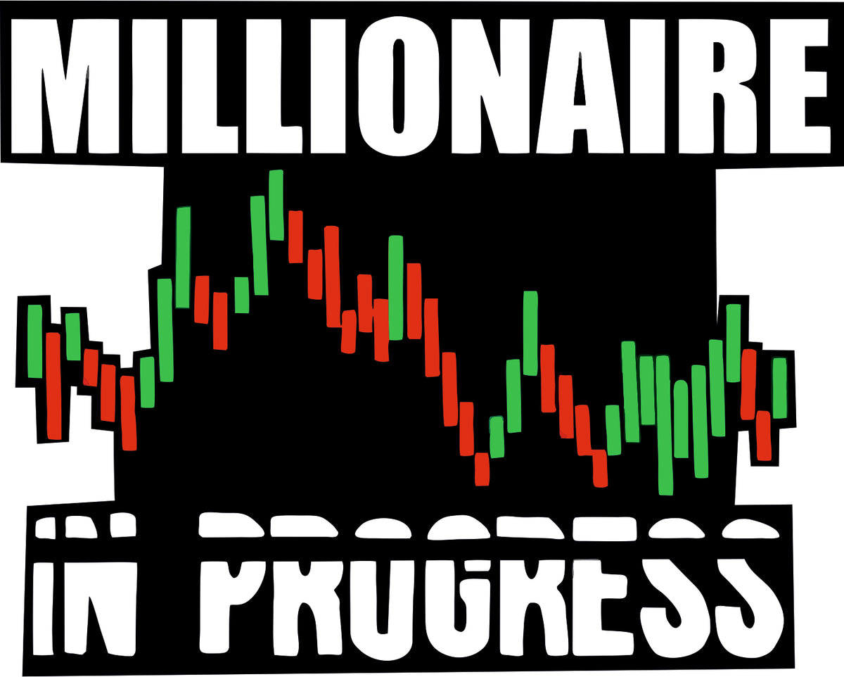 Millionaire In Progress Sticker