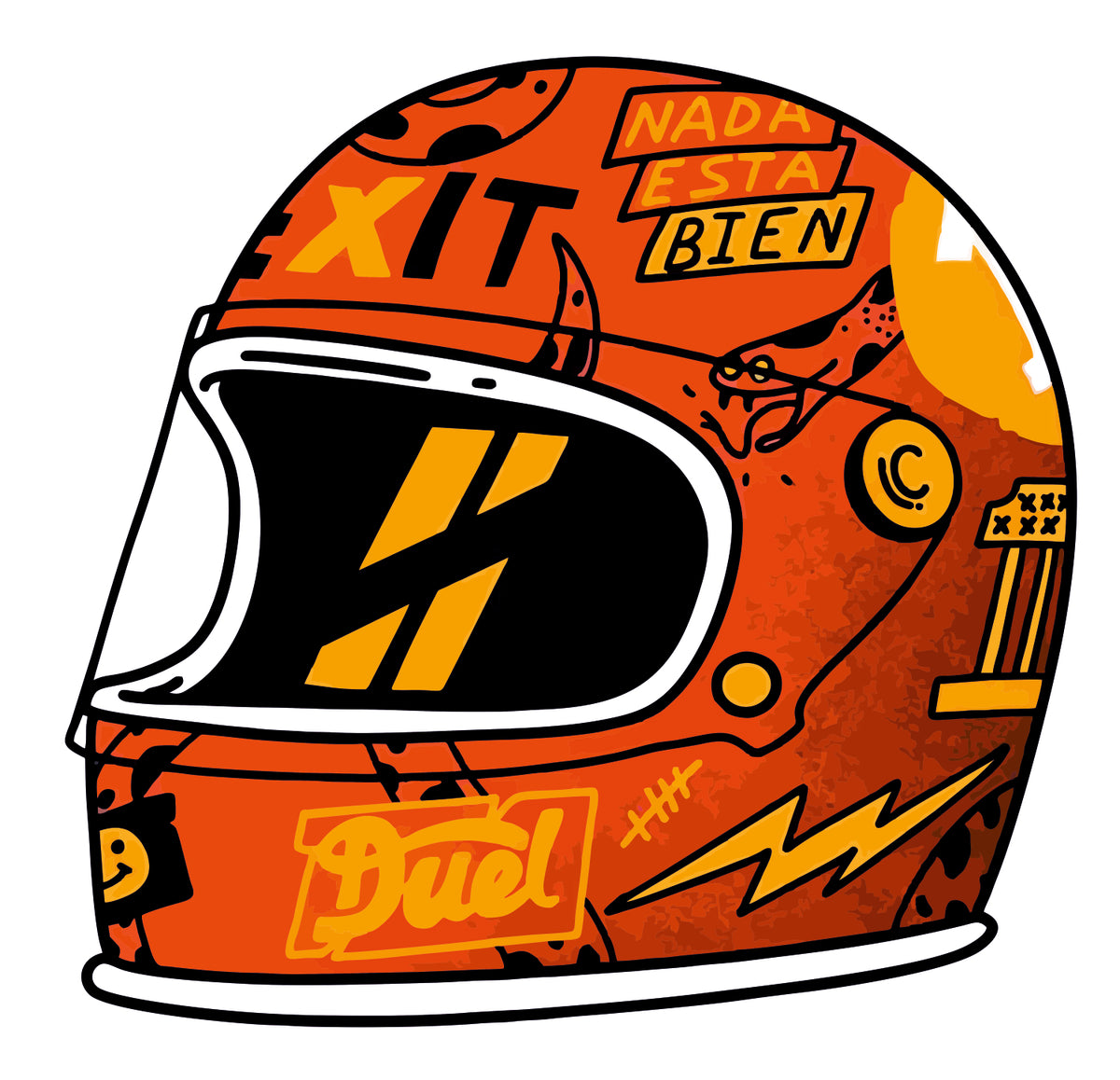 Halmet Sticker