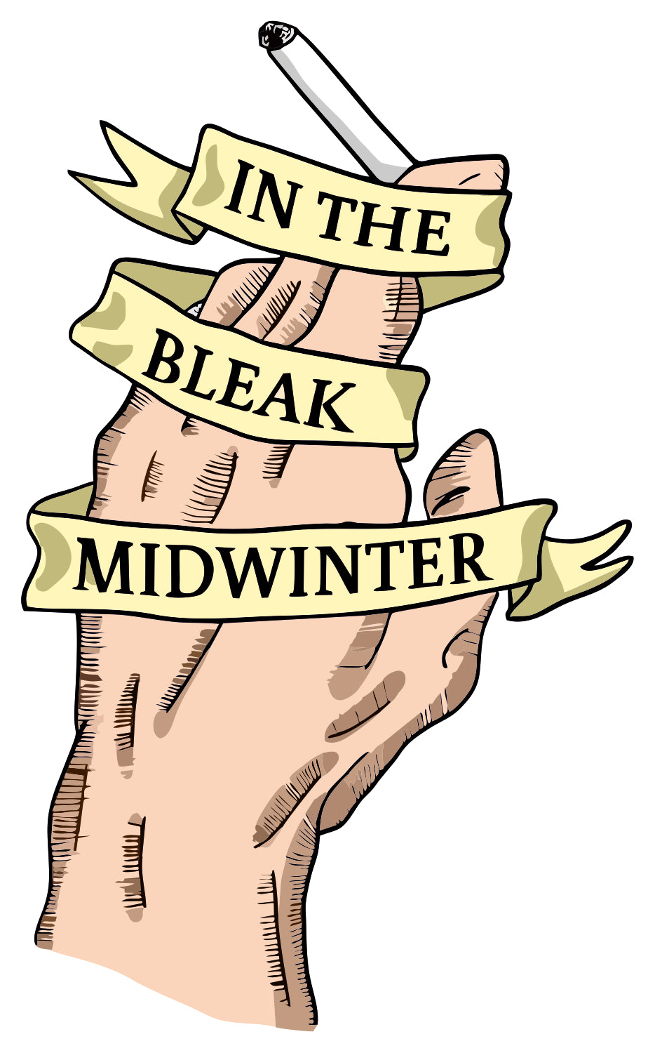 IS THE BLEAK MIDWINTER STICKER