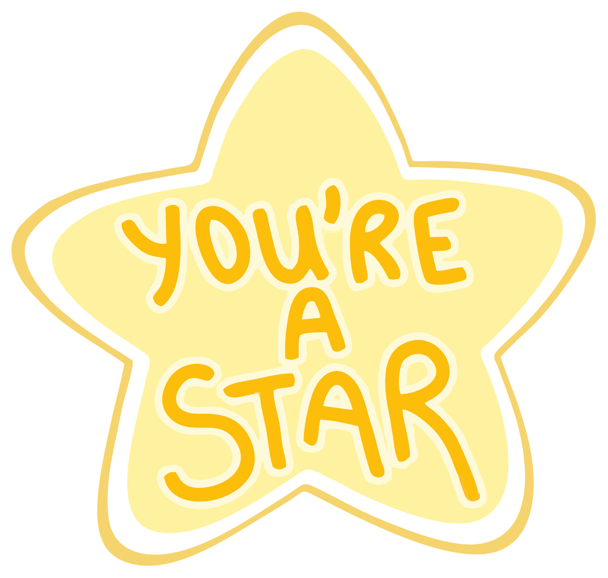 You'Re Star Sticker