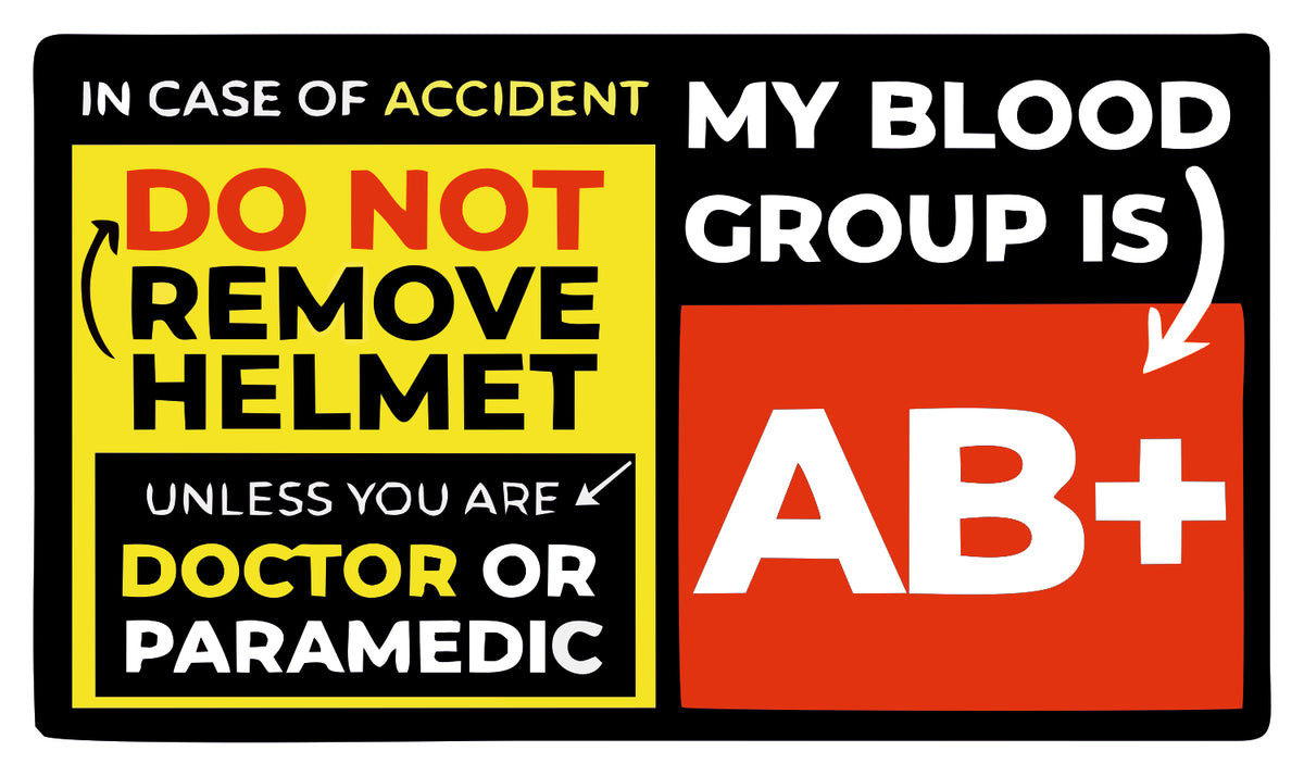 AB POSITIVE STICKER