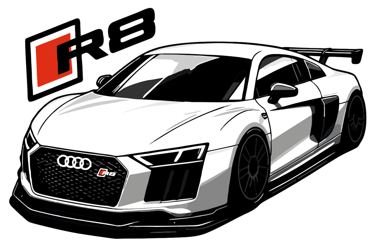 R8 Sticker