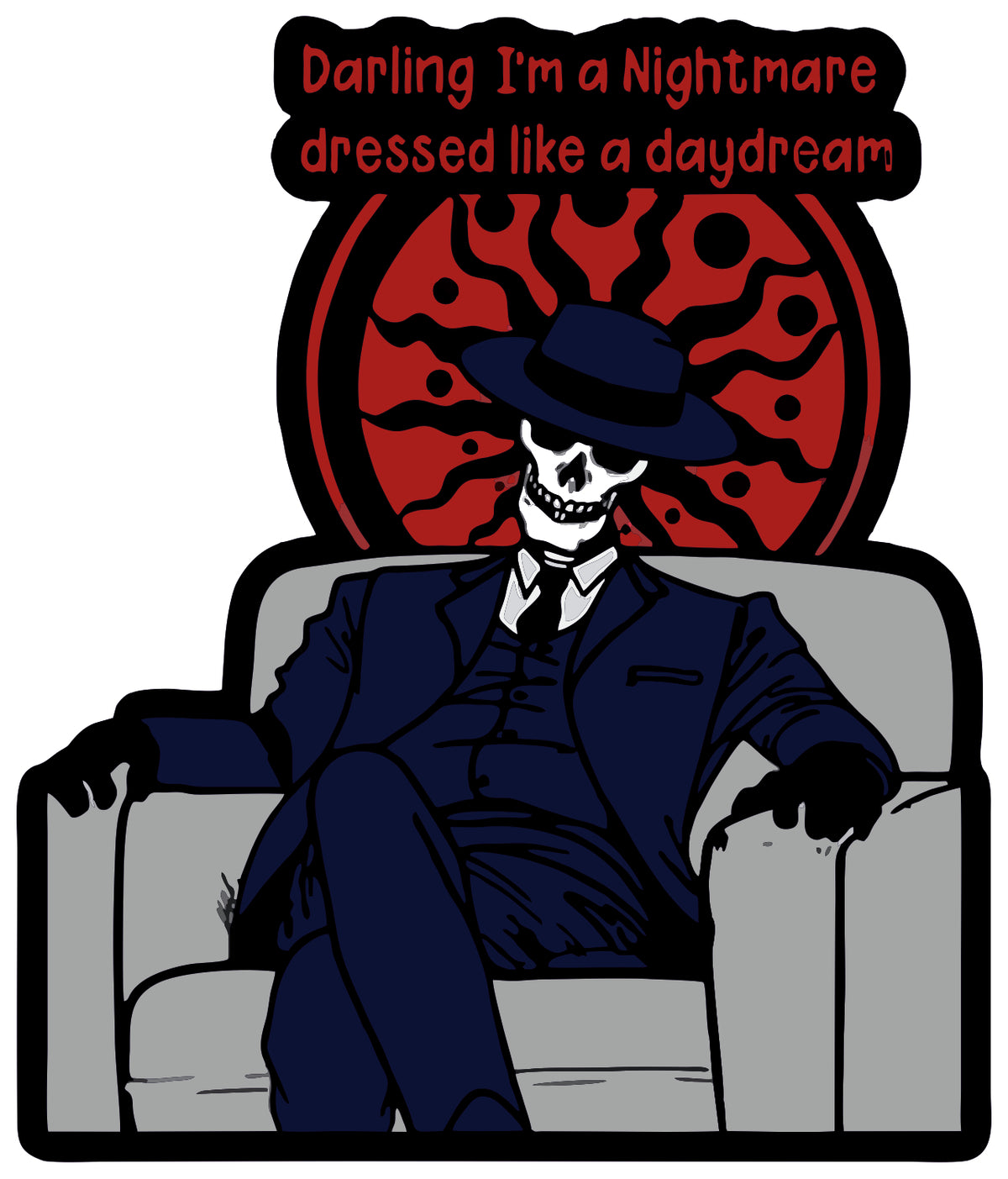 Darling I'M Nightmare Sticker