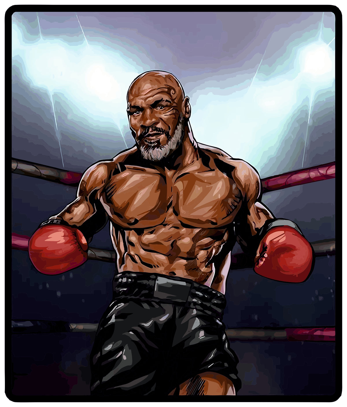MIKE TYSON STICKER