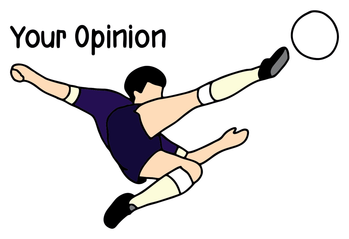 YOUR OPINION STICKER