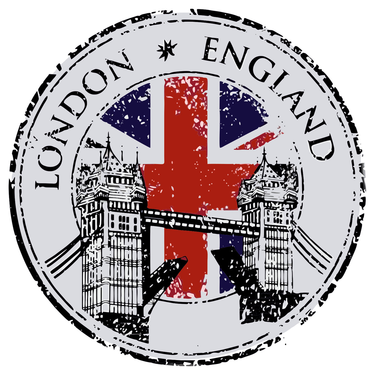 LONDON ENGLAND STICKER