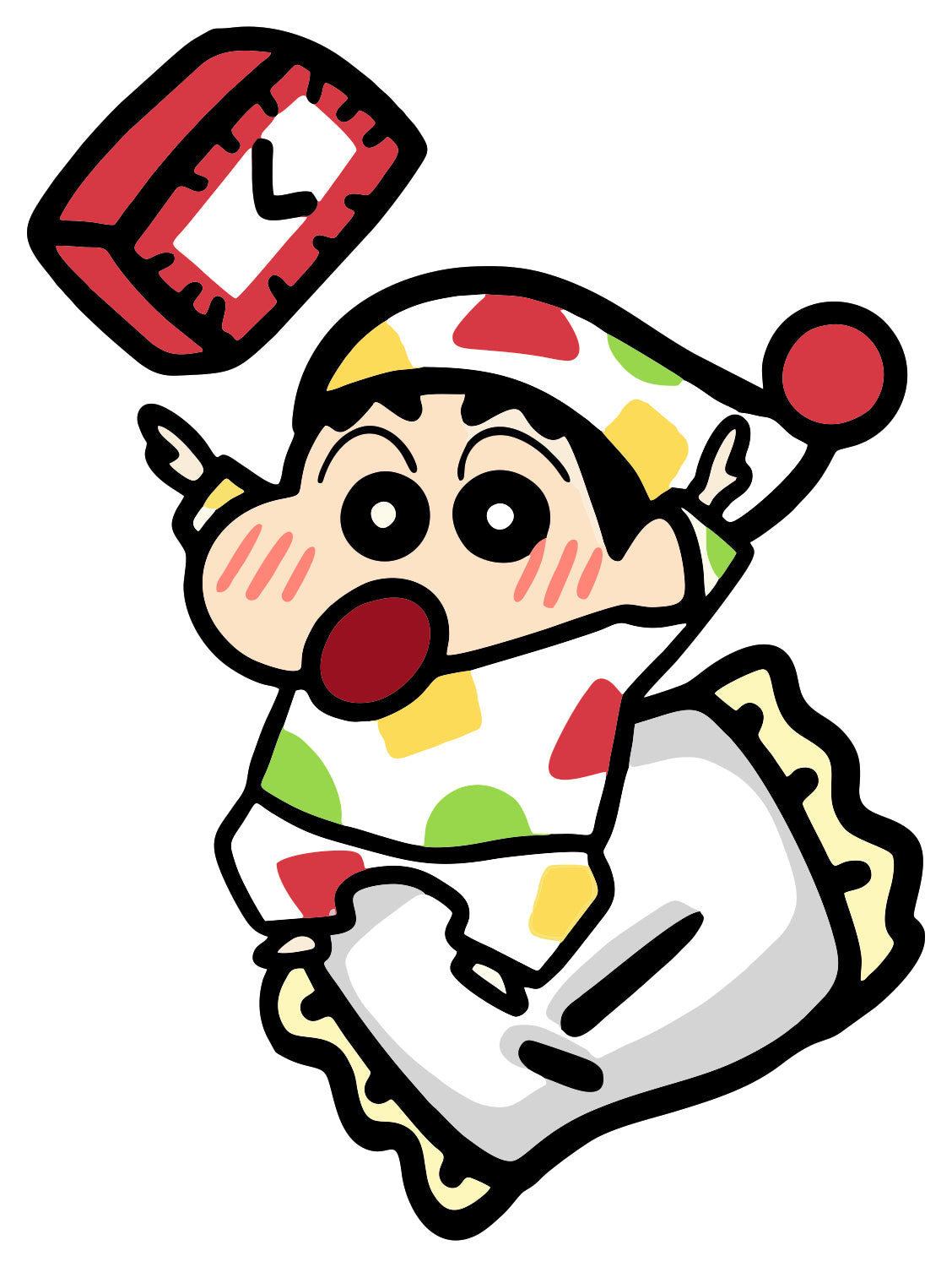 Awake Mr.Chan Sticker